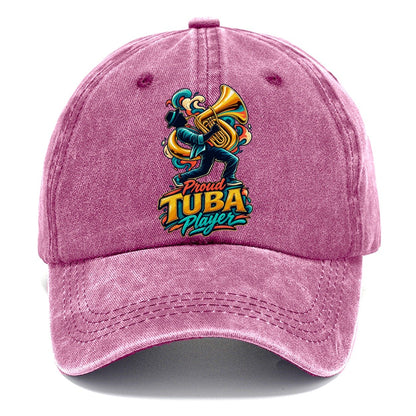 Proud Tuba Player Music Instruments Classic Cap – Dusty Rose