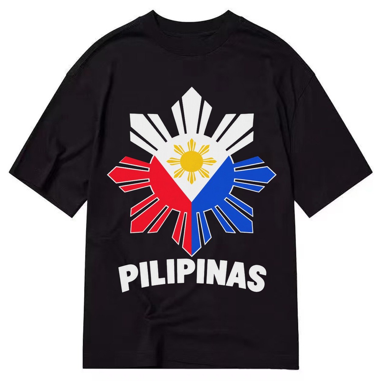 Philippines Sun Stars Classic T-shirt – Black