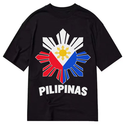 Philippines Sun Stars Classic T-shirt – Black