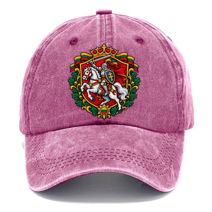 Lithuania Heraldic Crest Country Logos Classic Cap – Dusty Rose