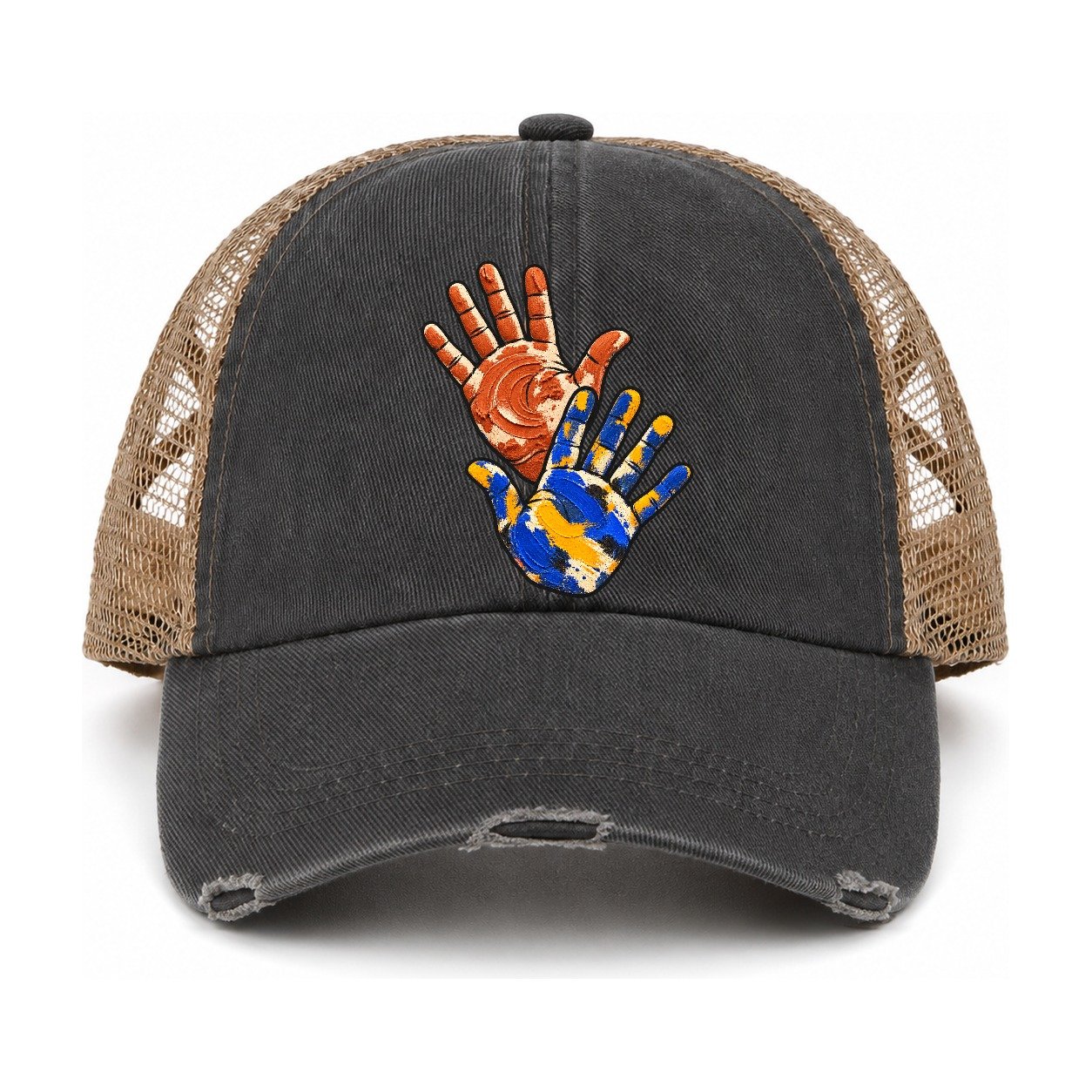 Washed Black-Khaki — front view