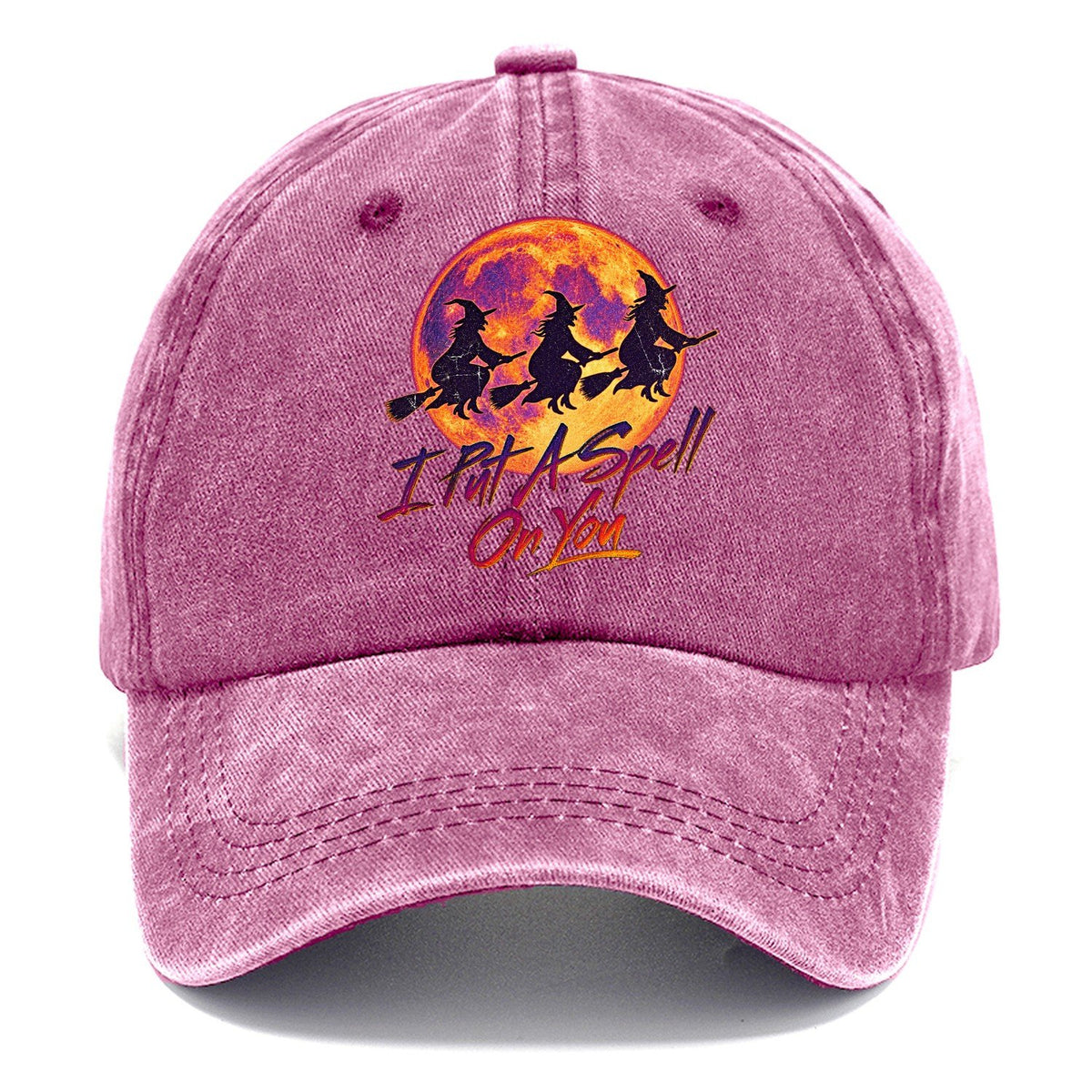 I Put A Spell On You Classic Cap – Dusty Rose
