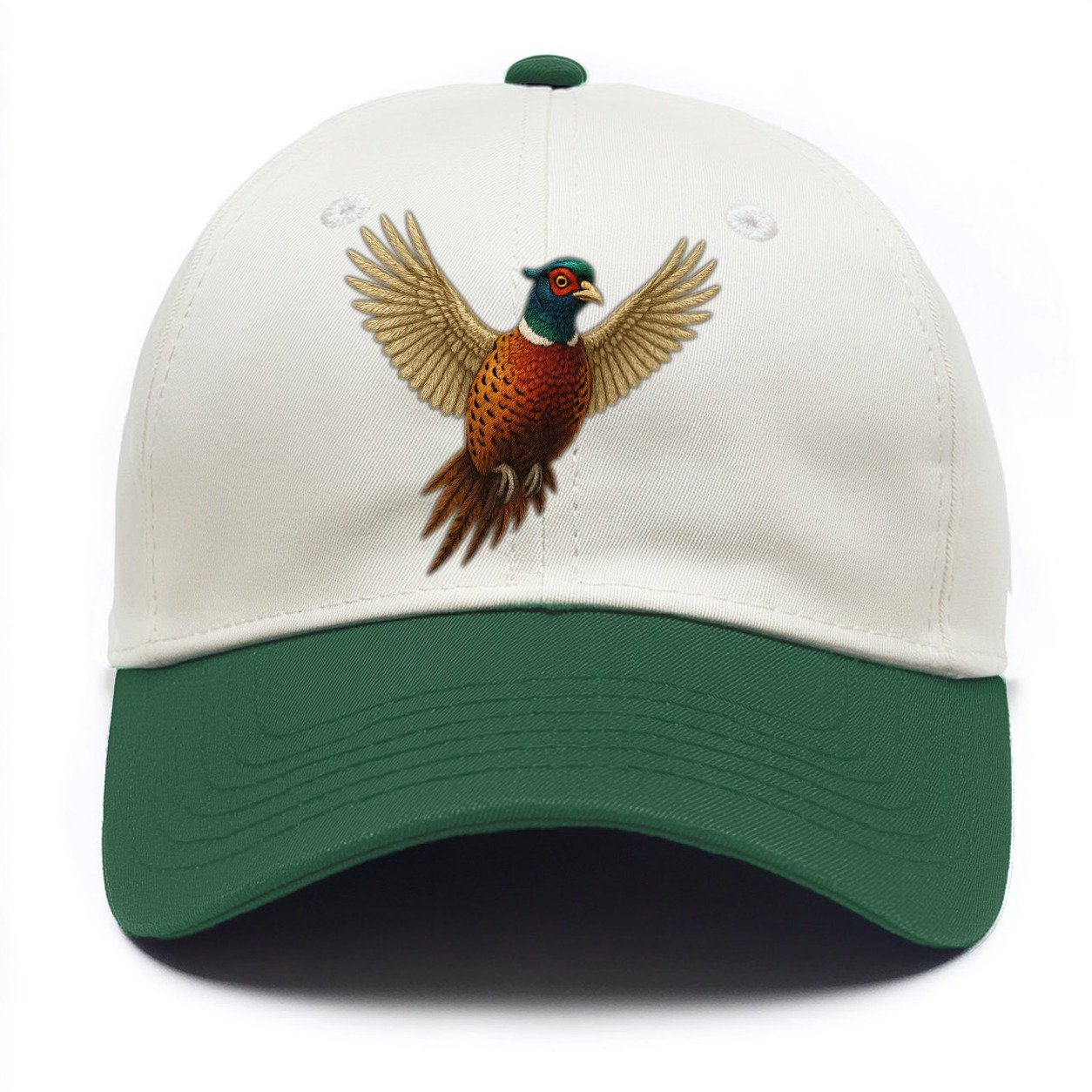 Pheasants Flight Collection Classic Cap – Green