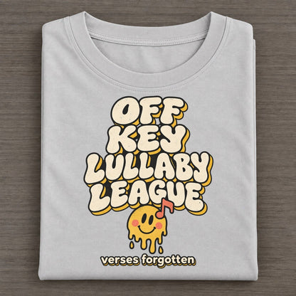 Lullaby League Running On Fumes Club Classic T-shirt – Grey