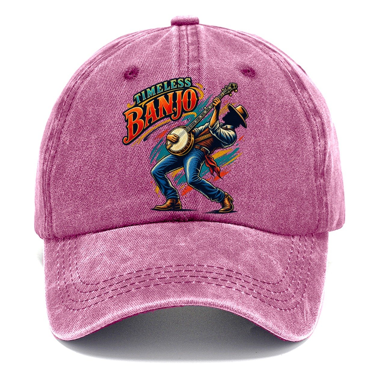 Timeless Banjo Music Instruments Classic Cap – Dusty Rose