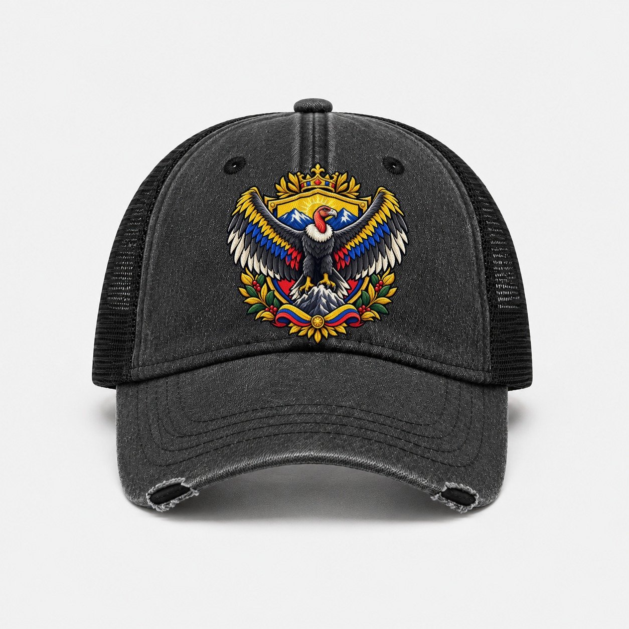 Black — front view