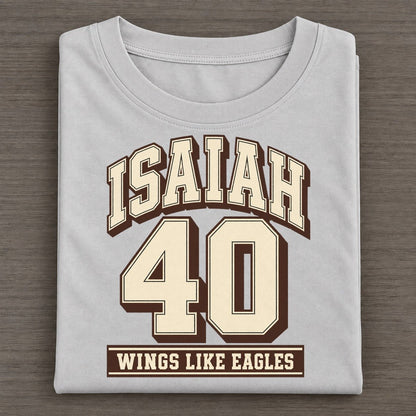 Isaiah 40 Varsity Chapel Varsity Classic T-shirt – Grey