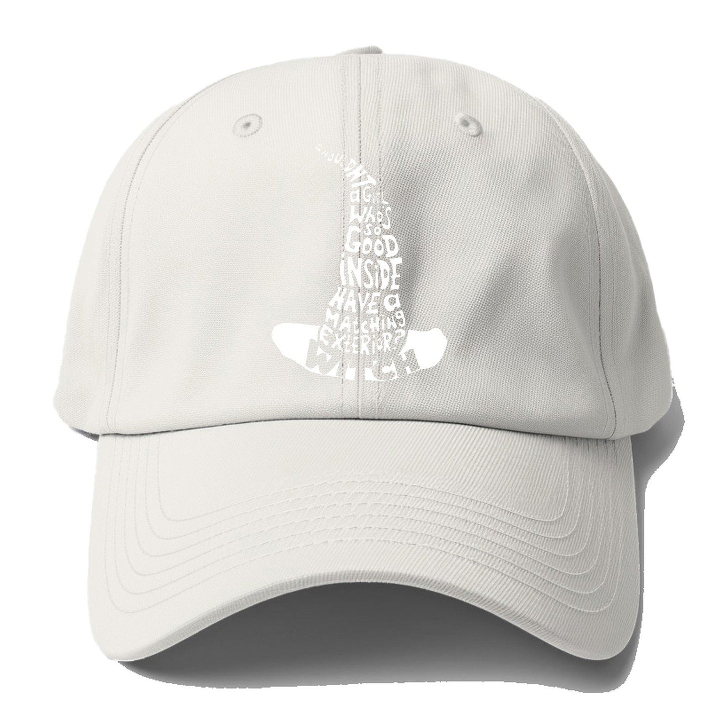 Shouldnt Girl Witch Baseball Cap – Off White