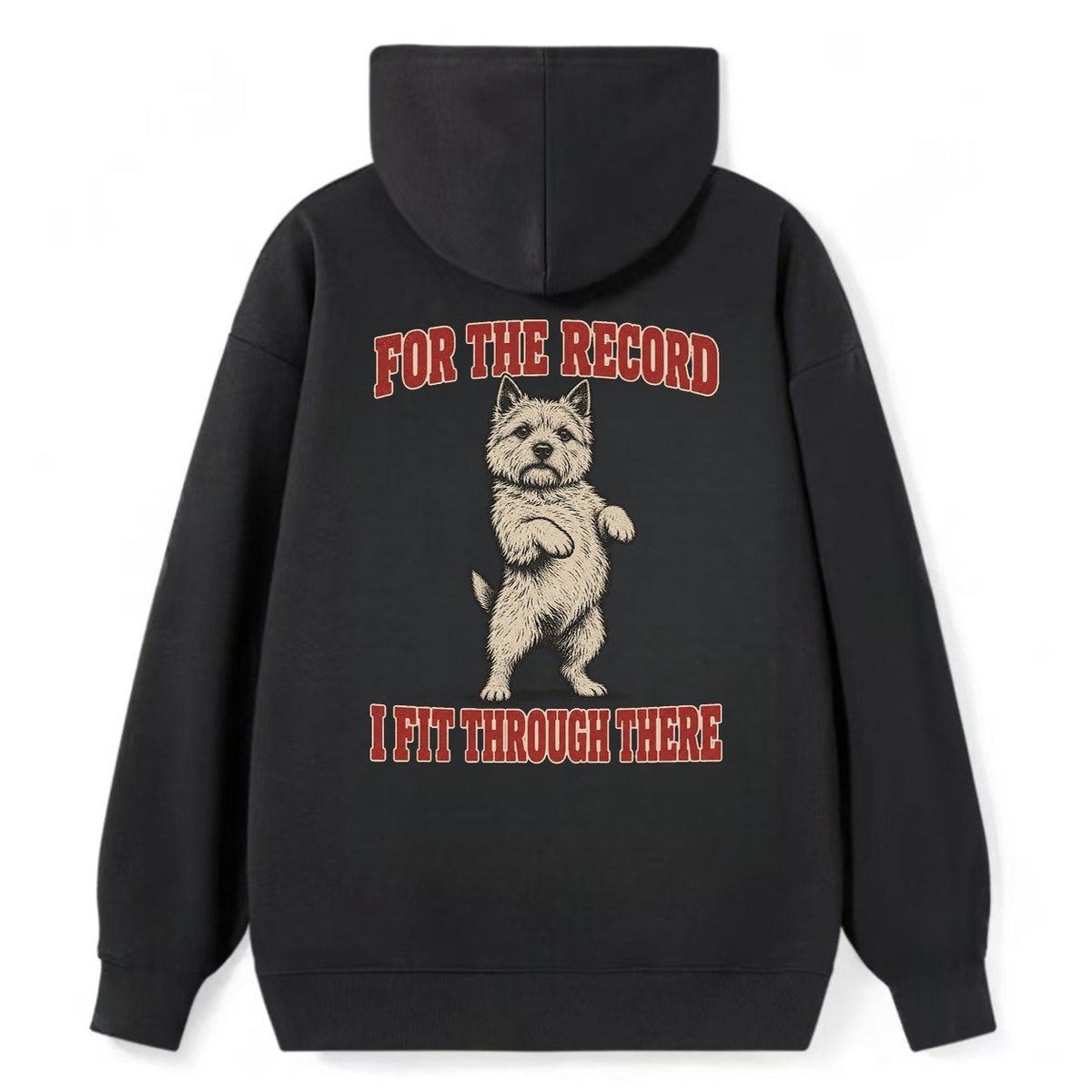 Norwich Terrier Dog Declarations Classic Pullover Hoodie – Black