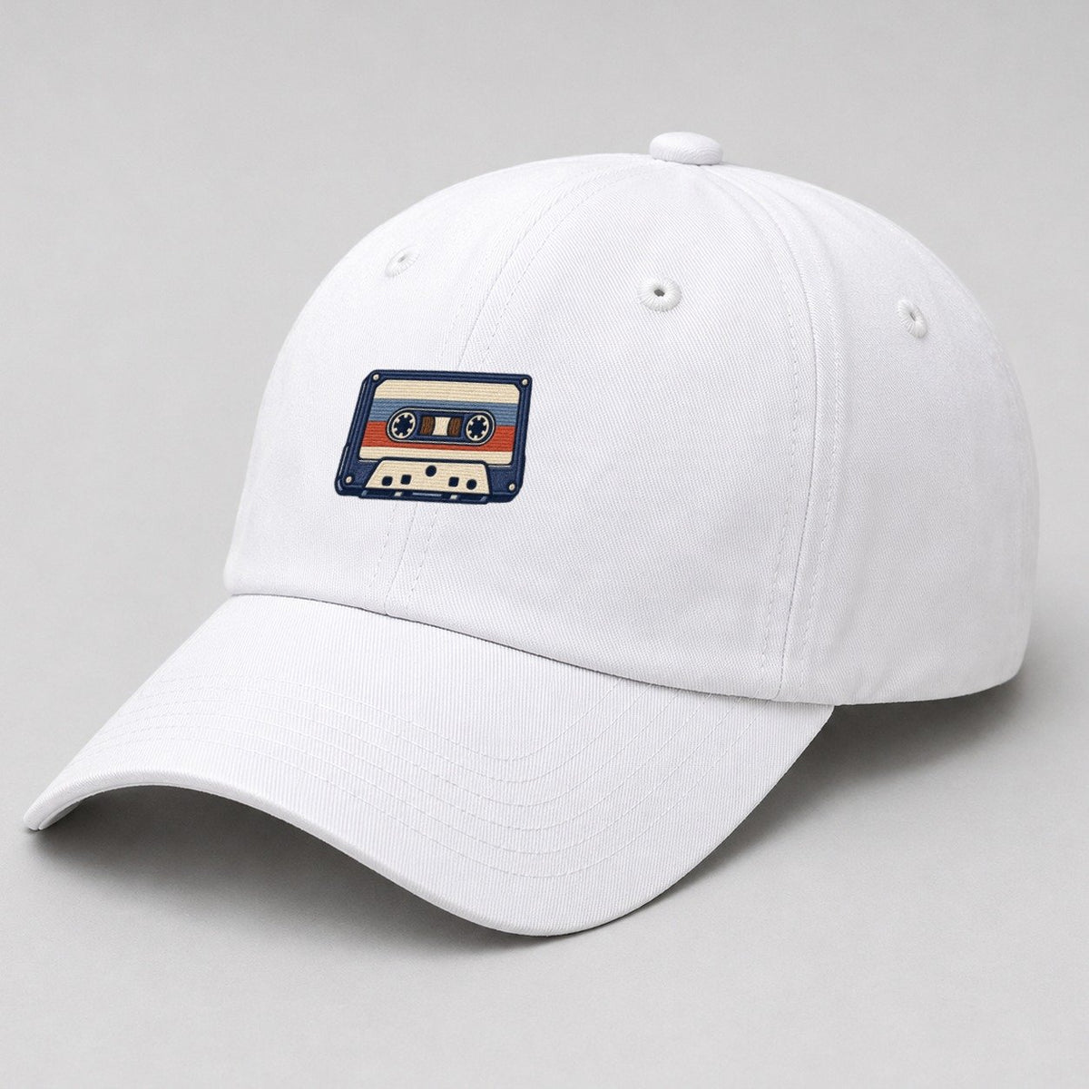 White — angle view