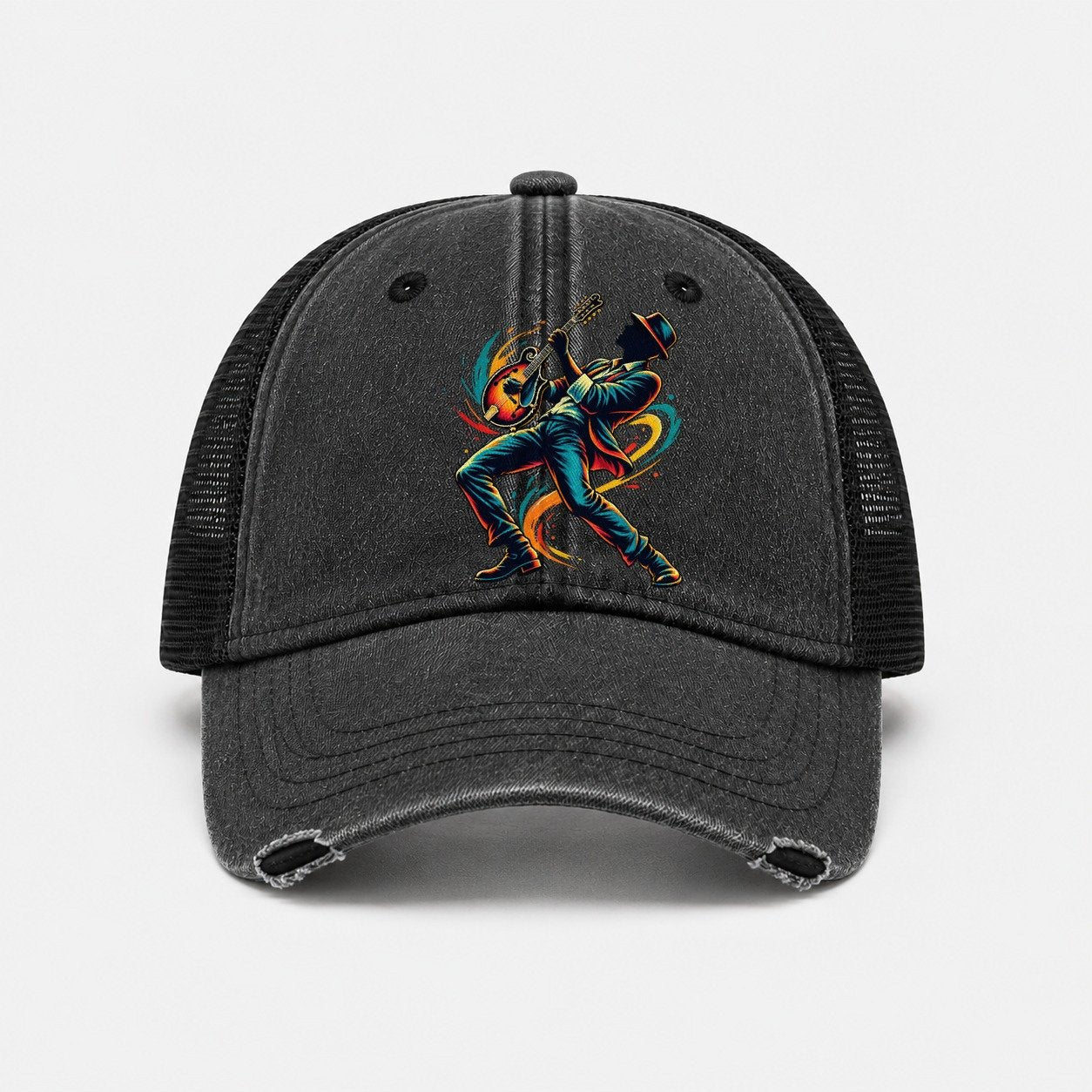 Black — front view