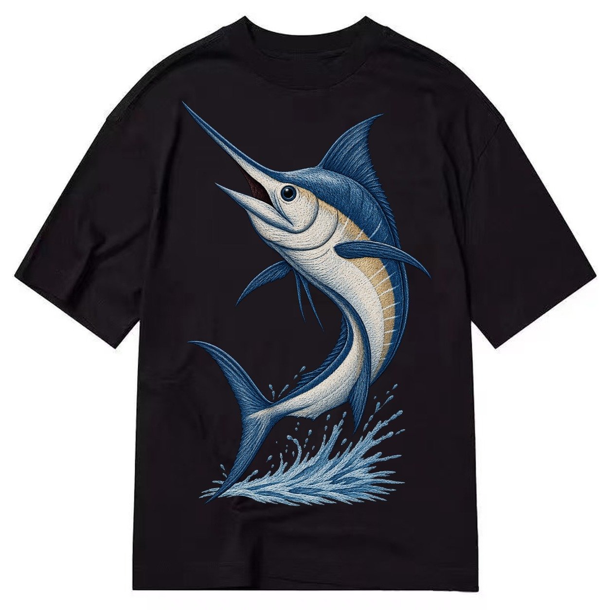 Marlins Majesty Classic T-shirt – Black