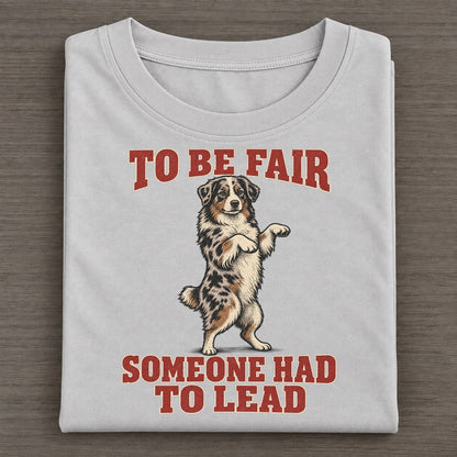 Australian Shepherd Dog Declarations Classic T-shirt – Grey