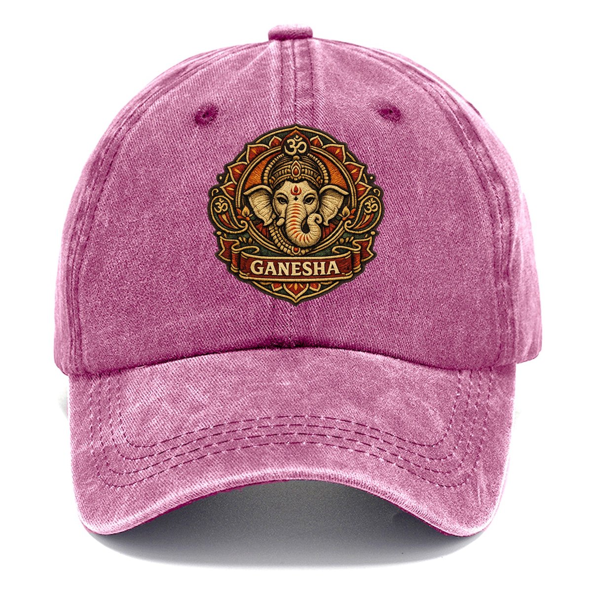 Ganesha Blessing Classic Cap – Dusty Rose
