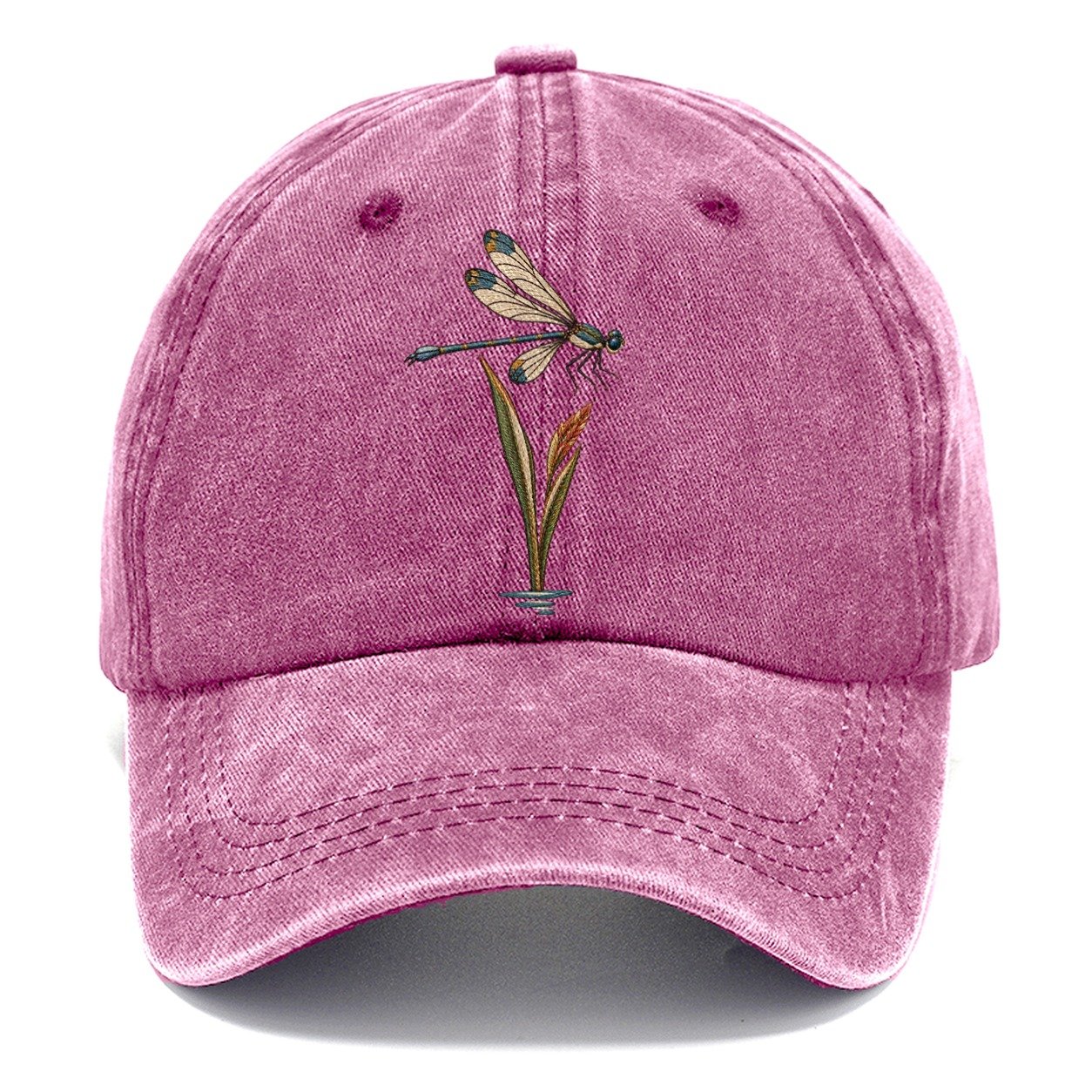 Damselfly Reed Reflection Gentle Wild Classic Cap – Dusty Rose