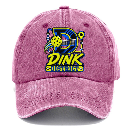 Dink District Pickleball Life Classic Cap – Dusty Rose