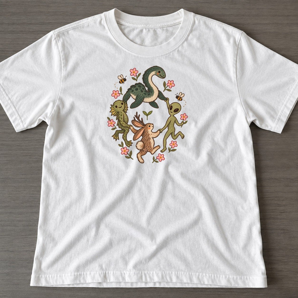 White — front view