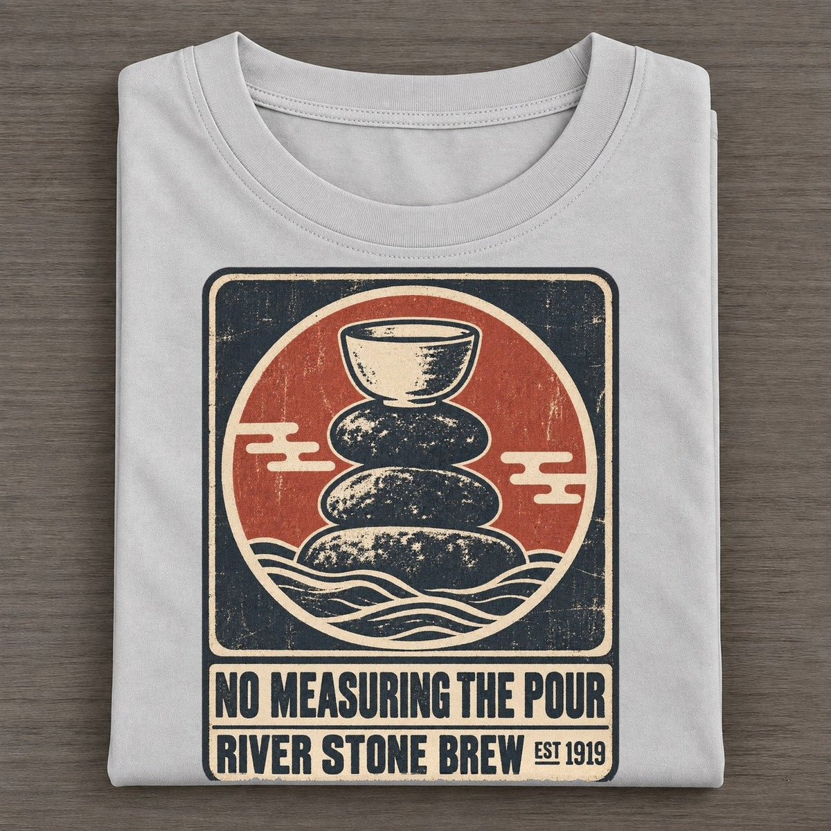 River Stone Brew Izakaya Rules Classic T-shirt – Grey