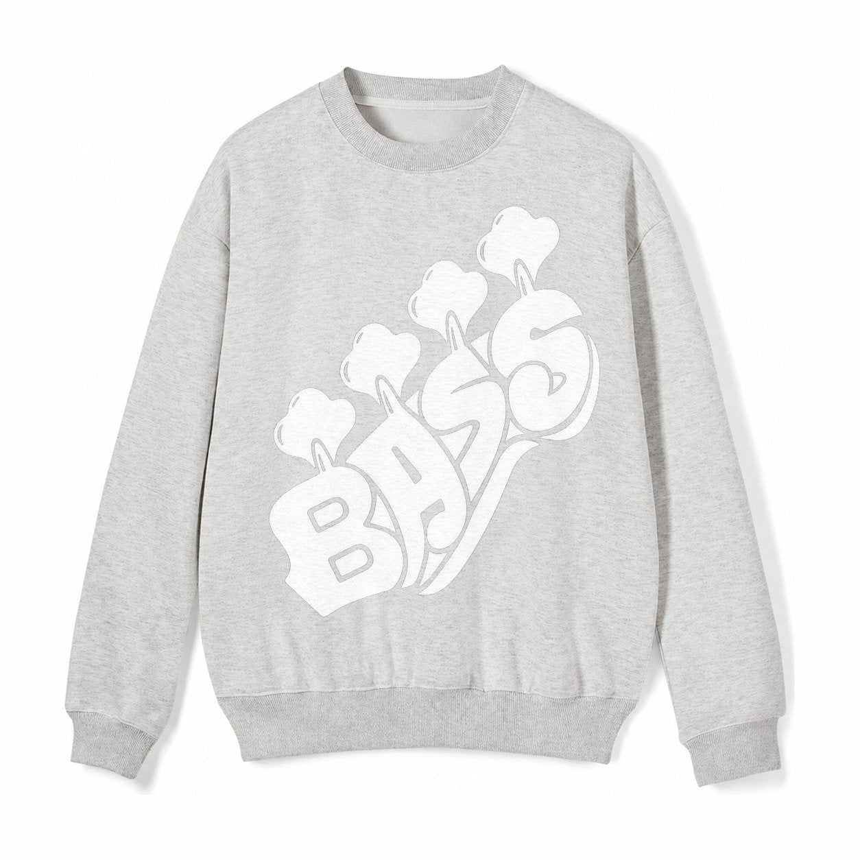 Bass Fleece Sweatshirt – Light Gray