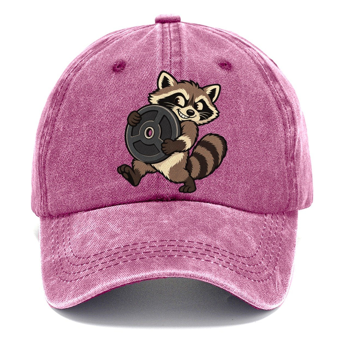 Raccoon Plate Thief Animal Lifters Classic Cap – Dusty Rose