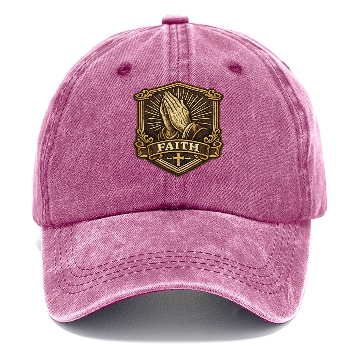 Praying Hands Classic Cap – Dusty Rose