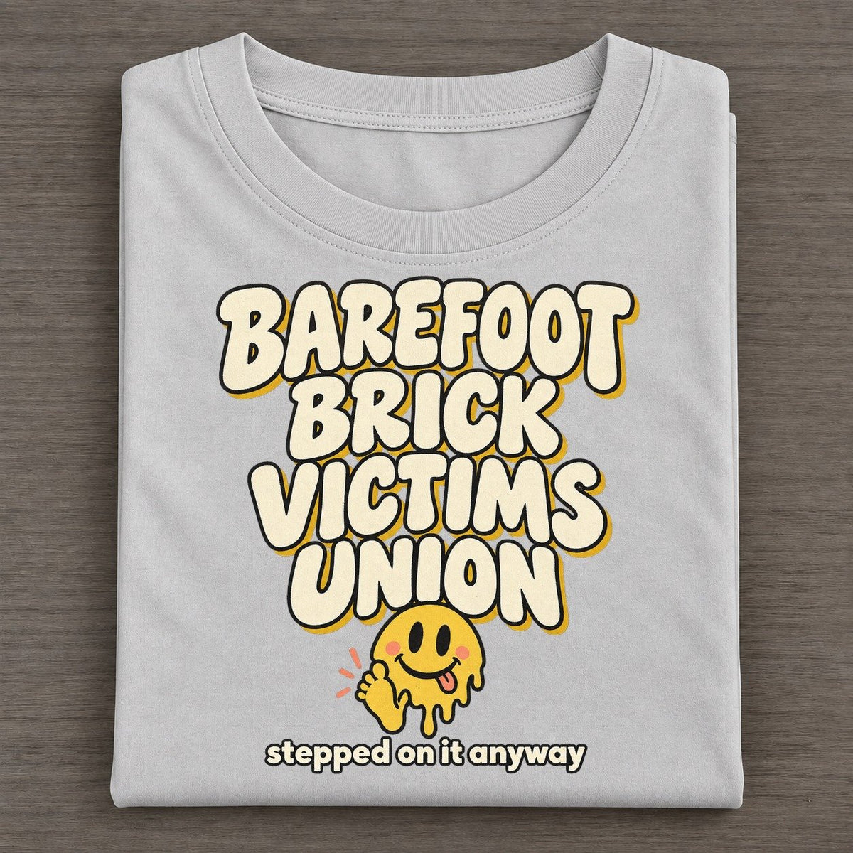 Lego Walkers Running On Fumes Club Classic T-shirt – Grey