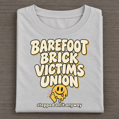 Lego Walkers Running On Fumes Club Classic T-shirt – Grey