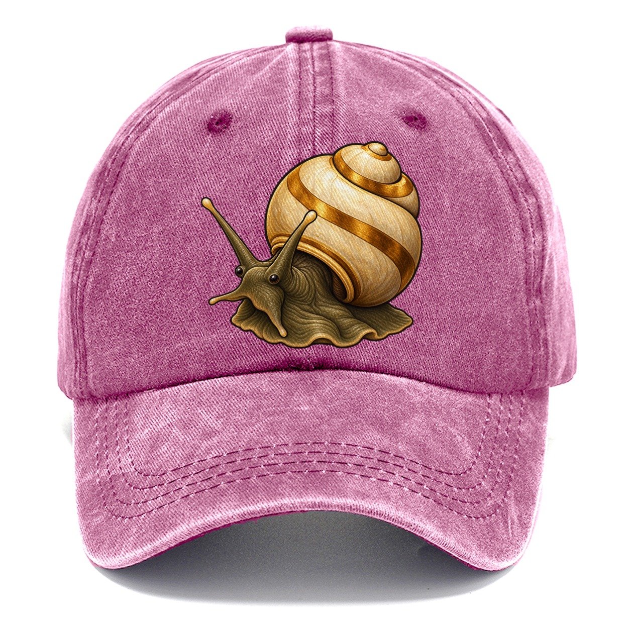 Mystery Snail Portrait Aquarium Keeping Classic Cap – Dusty Rose