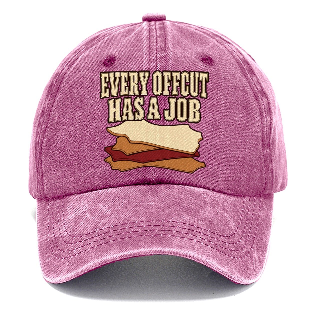 Every Offcut Has A Job Leathercraft Classic Cap – Dusty Rose