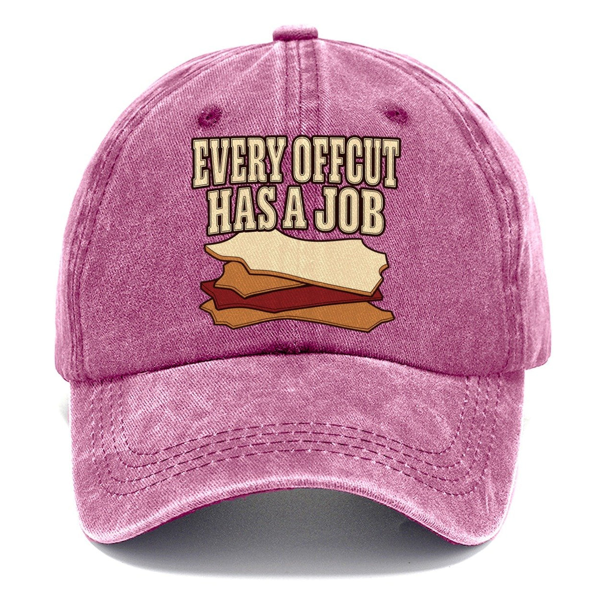 Every Offcut Has A Job Leathercraft Classic Cap – Dusty Rose