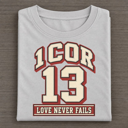 Corinthians 13 Varsity Chapel Varsity Classic T-shirt – Grey