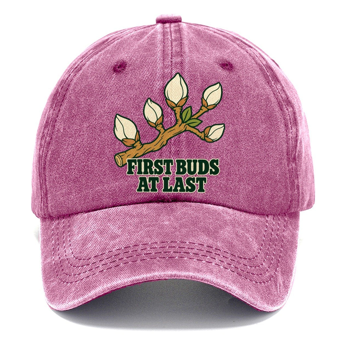 First Buds At Last Bonsai Classic Cap – Dusty Rose