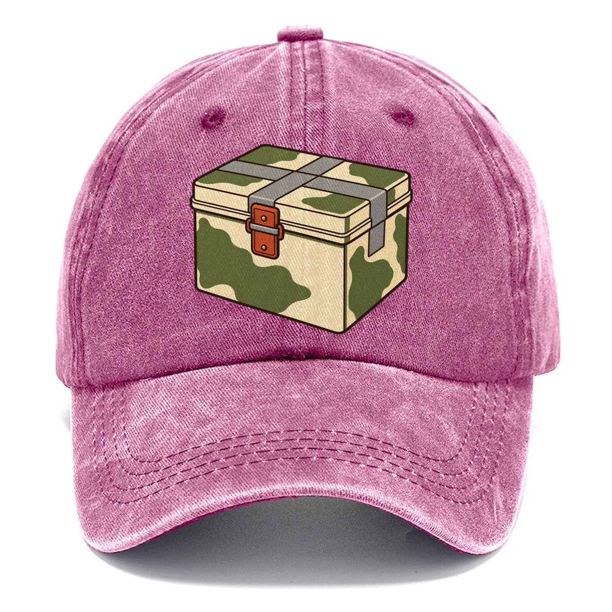 Wrapped And Taped Box Geocaching Classic Cap – Dusty Rose