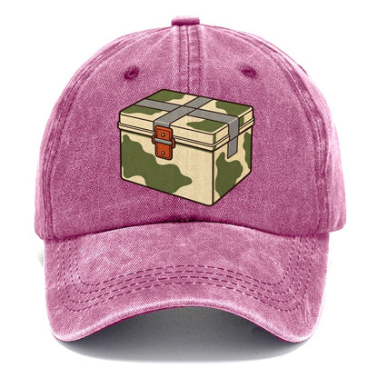 Wrapped And Taped Box Geocaching Classic Cap – Dusty Rose
