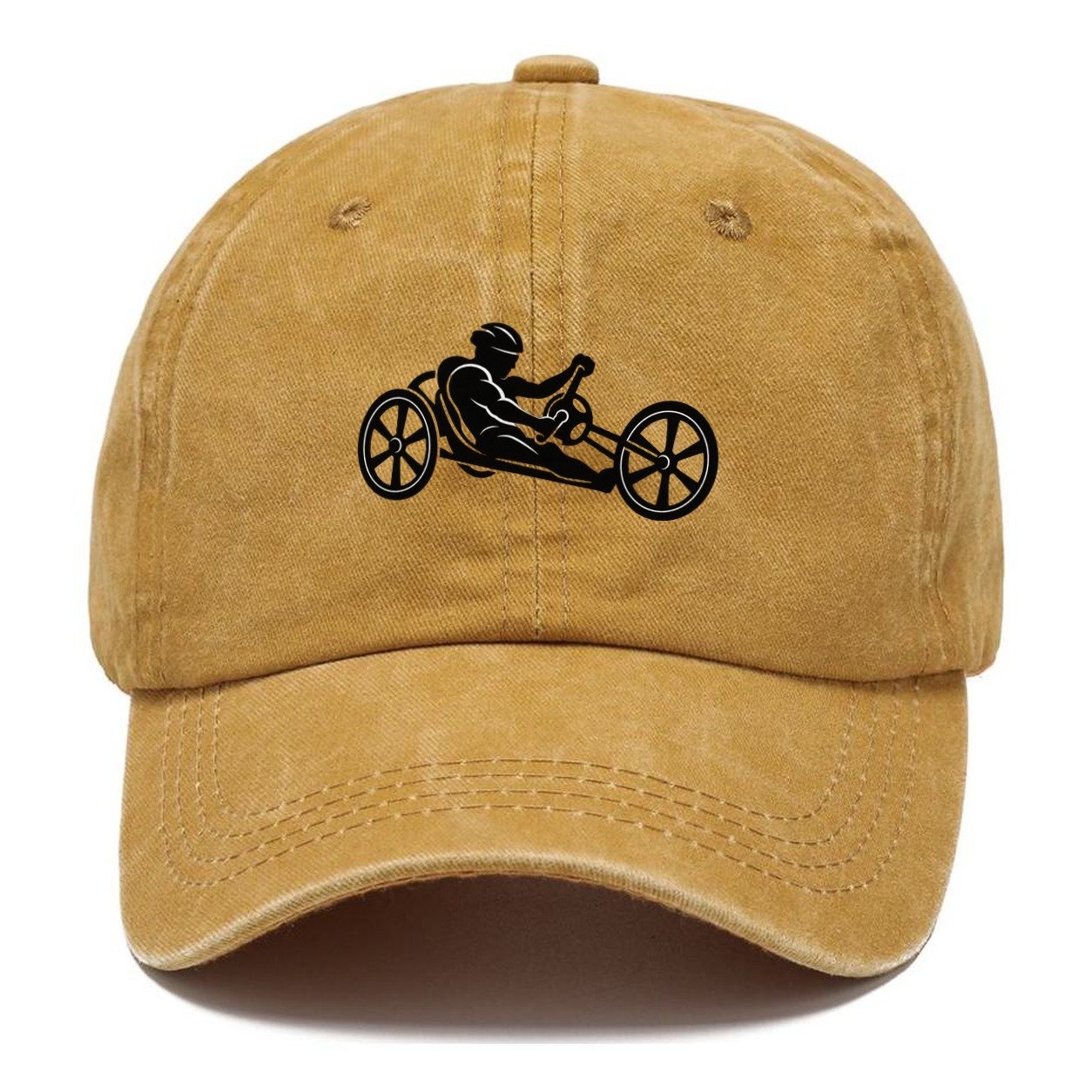 Handcycle Racer Cycling Life Classic Cap – Golden Harvest