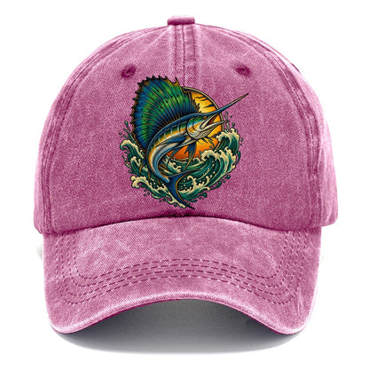 Sailfish Spearhead Fishing Club Classic Cap – Dusty Rose