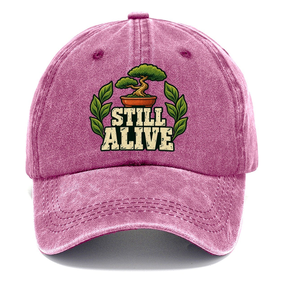 Still Alive Bonsai Classic Cap – Dusty Rose