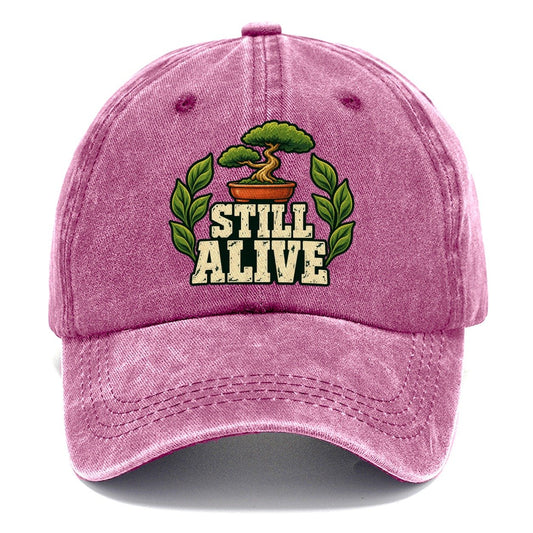 Still Alive Bonsai Classic Cap – Dusty Rose