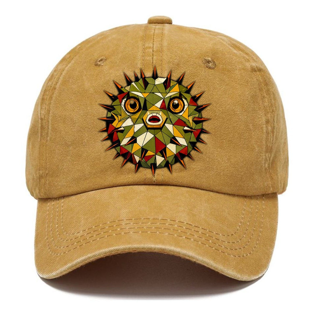 Pufferfish Inflated Spines Classic Cap – Golden Harvest