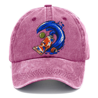 Cobalt Brush Wave Clay Color Makers Classic Cap – Dusty Rose