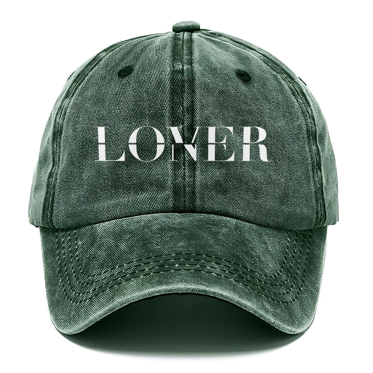 Lover Loner Split Feelings Classic Cap – Forest Mist