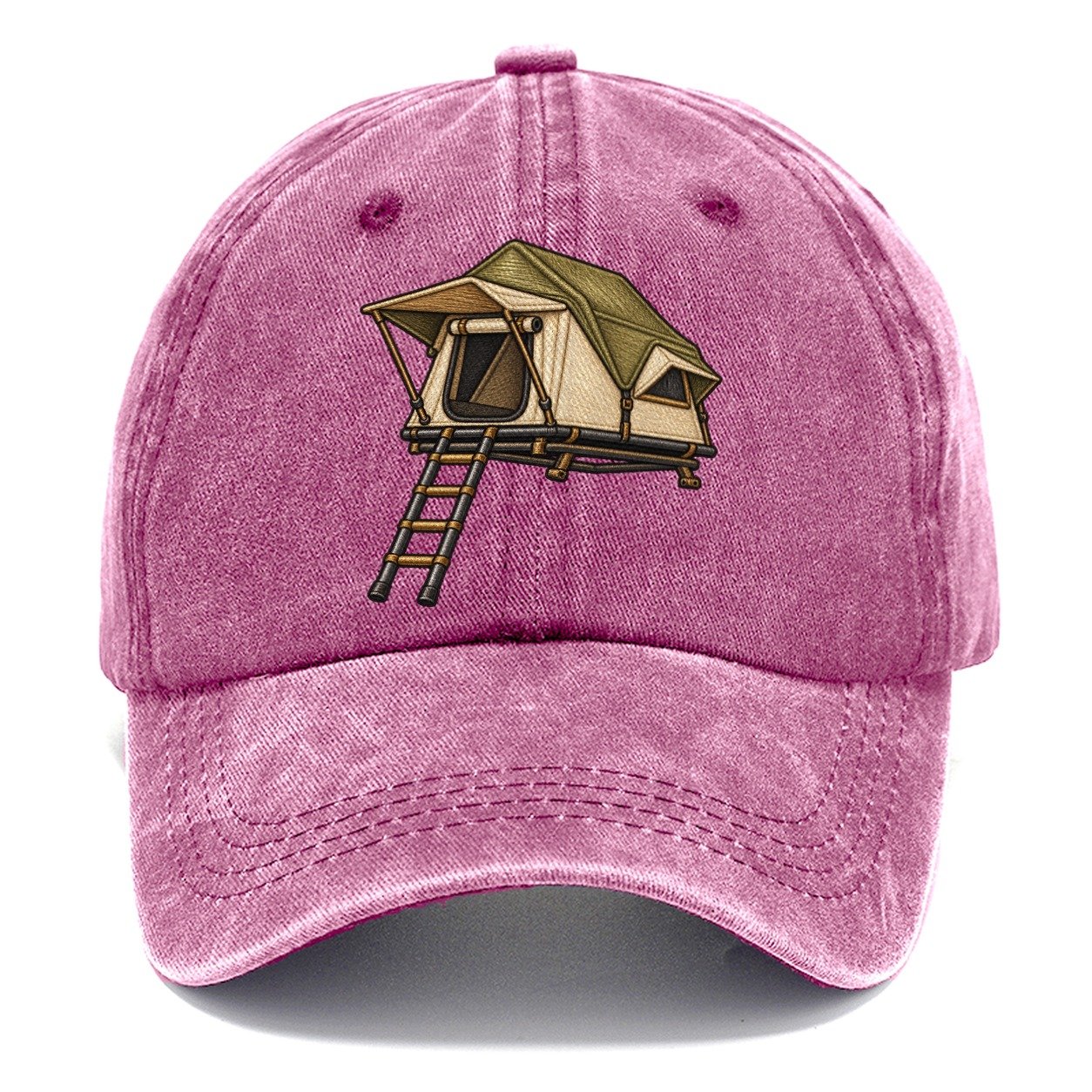 Rooftop Tent With Ladder Off Roading And Overlanding Classic Cap – Dusty Rose