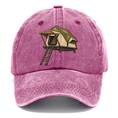 Rooftop Tent With Ladder Off Roading And Overlanding Classic Cap – Dusty Rose