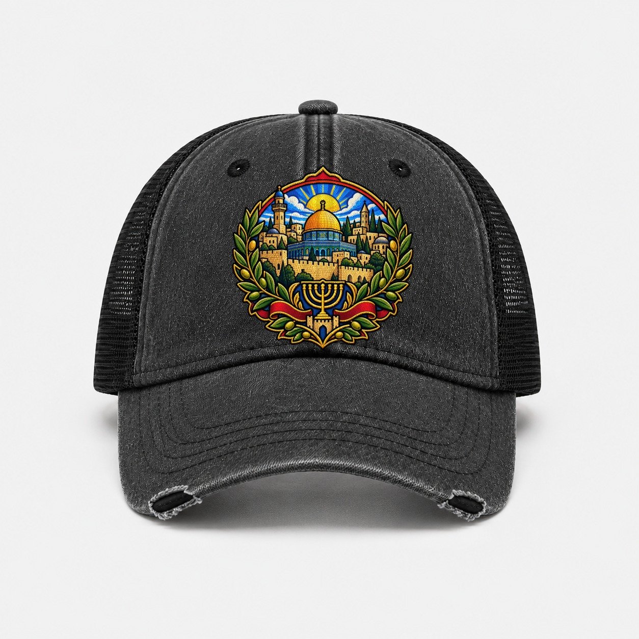 Black — front view
