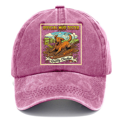 Official Mud Tester Classic Cap – Dusty Rose