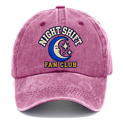 Night Shift Fan Club Classic Cap – Dusty Rose