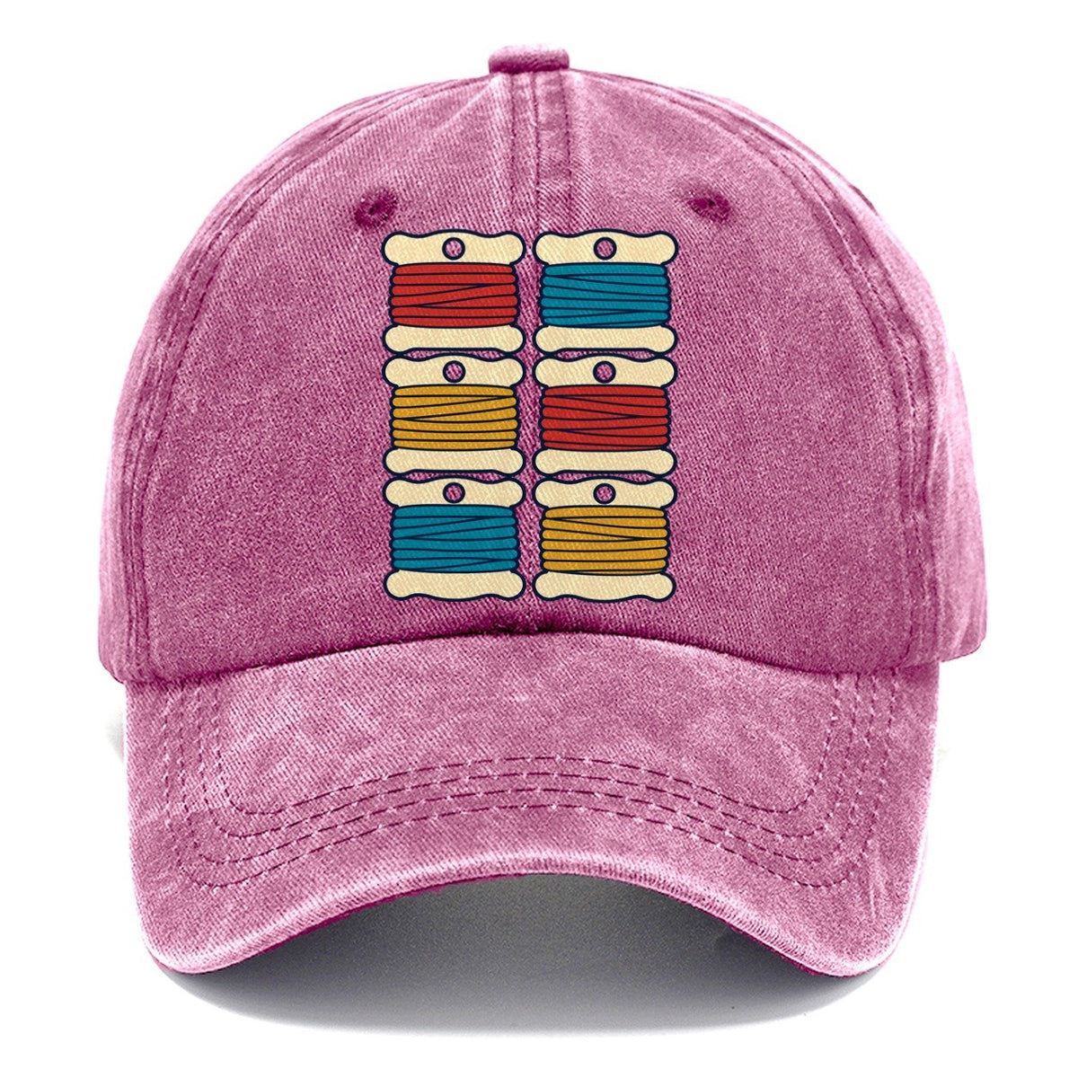 Floss Bobbin Block And Needlework Classic Cap – Dusty Rose