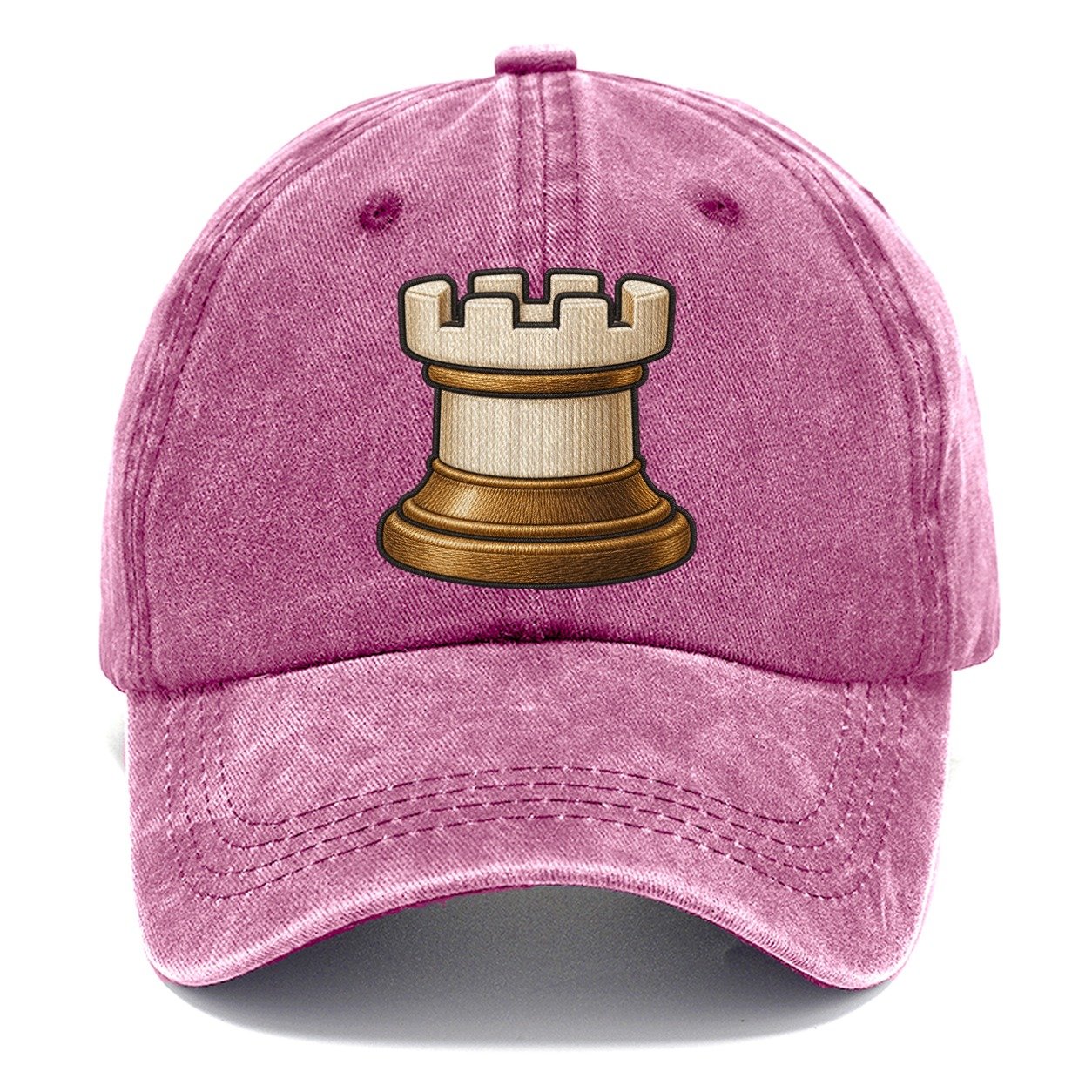 Rook Castle Token Board Games Classic Cap – Dusty Rose