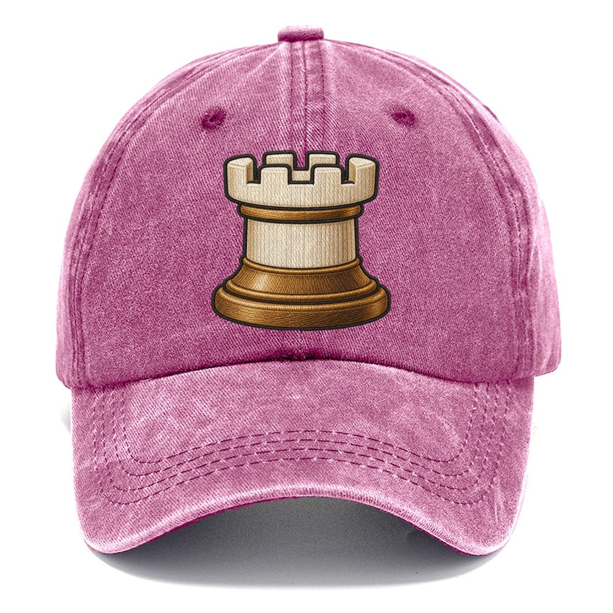 Rook Castle Token Board Games Classic Cap – Dusty Rose