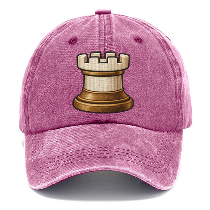 Rook Castle Token Board Games Classic Cap – Dusty Rose